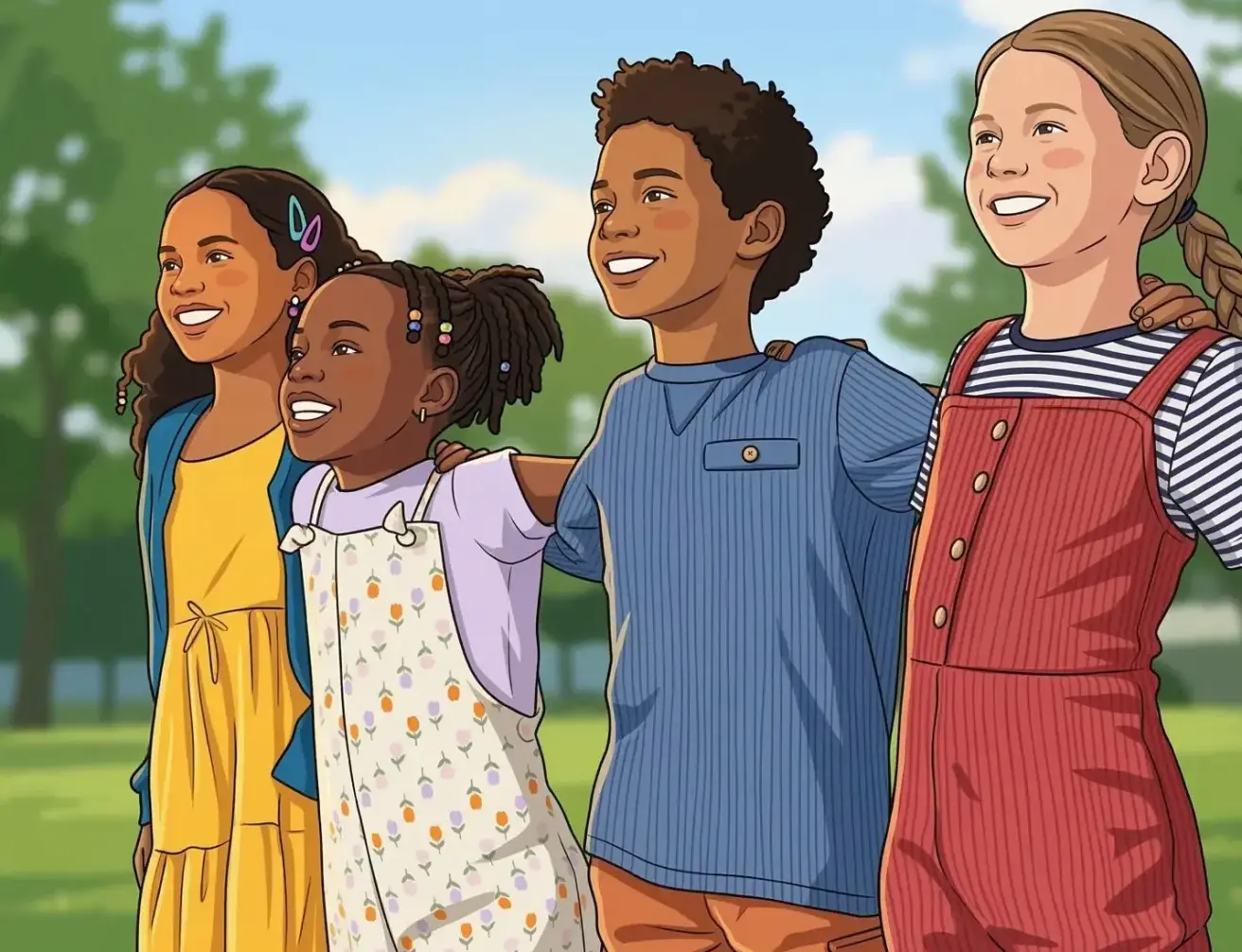 niños-abrazados-parque-estilo-ilustracion-centro-futura